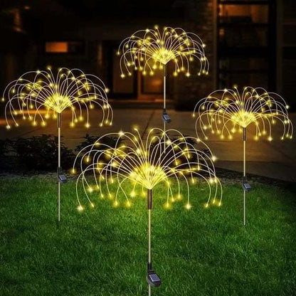 🔥Last Day Promotion 70% OFF🔥 - 🎁Waterproof Solar Garden Fireworks Lamp