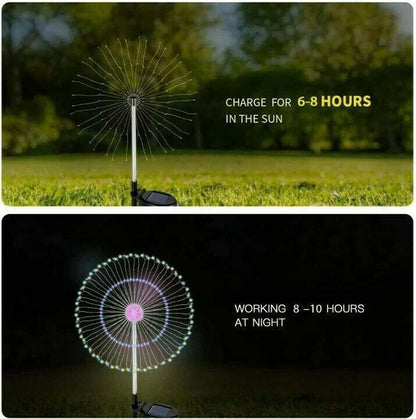 🔥Last Day Promotion 70% OFF🔥 - 🎁Waterproof Solar Garden Fireworks Lamp