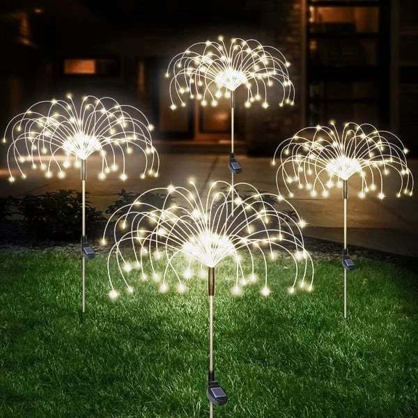 🔥Last Day Promotion 70% OFF🔥 - 🎁Waterproof Solar Garden Fireworks Lamp